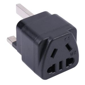 WK Portable Power <b>Adapter</b> Five-Pin to UK <b>Plug</b> Fuse Travel <b>Adapters</b> - Product Image 1