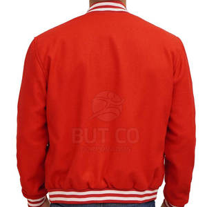 Chaqueta Letterman para hombre superventas Material de lana de algodón de invierno con el último diseño - Product Image 2