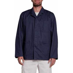 Veste de travail unisexe bleu foncé CBF Balducci Group, vêtements de travail industriels durables, fabriquée en Albanie - Product Image 1