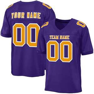 Ropa Deportiva Personalizada, Jersey de Fútbol Americano |   Proveedor de Uniformes de Equipo de Manga Corta en Tallas Grandes para Pedidos al por Mayor - Product Image 5