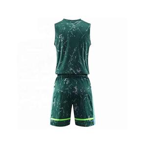 Design personnalisé, vêtements de sport respirants, ensemble de maillots de basket-ball réversibles à sublimation personnalisés, uniforme de basket-ball - Product Image 3