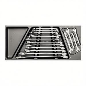 Usag 16-Piece Thermoformed Combination <b>Spanner</b> Set Premium Wrench <b>Tool</b> Kit - Product Image 2