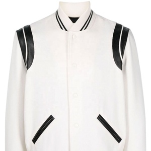 2025 calidad superior Slim Fit hombres Letterman chaqueta hecha a medida chaqueta transpirable nueva llegada al por mayor Lettermen chaquetas - Product Image 6
