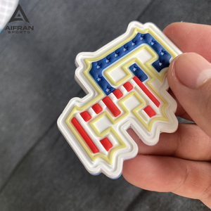 Patchs d'aviation 3D en PVC AIFRAN |   Badge de moral numérique camouflage jet et hélicoptère |   Logo en caoutchouc de cactus du désert |   Étiquette d'engrenage à crochets et boucles - Product Image 3