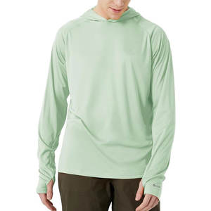 Camiseta de Pesca con Capucha para Hombre, Protección UPF 50+, Secado Rápido, Transpirable - Product Image 1