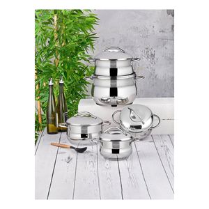 Juego de Utensilios de Cocina de Acero Inoxidable Globus de 10 Piezas, 28 cm, Compatible con Inducción, Calidad Premium, Esenciales de Cocina - Product Image 2