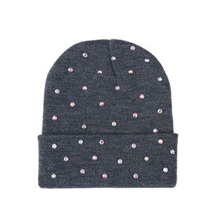 Gorro de Invierno de Punto de Mohair Acrílico de Color Personalizado de Alta Calidad 2025, Unisex, OEM/ODM, Logotipo Personalizado - Product Image 5