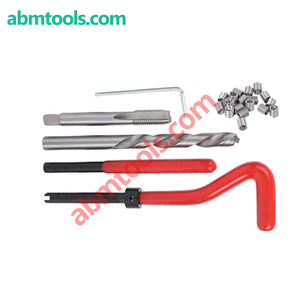 <b>Thread</b> Repair Kit with Threaded and Unf Used <b>Inserts</b> for Repairing Damaged <b>Threads</b> - Product Image 1