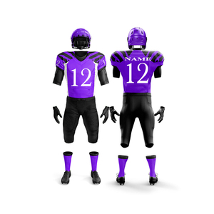 Uniforme de football américain par sublimation entièrement personnalisable de conception libre 100% maillots de football américain en polyester - Product Image 4