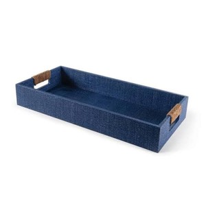 Plateau de service rectangulaire en métal de haute qualité, design classique, caractéristiques premium, VISHAL HANDICRAFT, personnalisable, fait main, sur mesure - Product Image 2