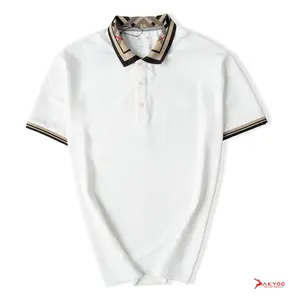 Penjualan Terbaik Kemeja Polo Kantor Pria, Kualitas Tinggi 100% Katun/Spandex T-shirt Di Vietnam Pria Polo Shirt