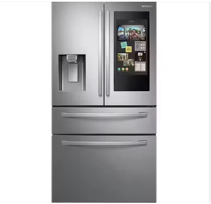 Brand New High Factory Quality 28 Cu. Ft. 4-<b>Door</b> French <b>Door</b> Refrigerator 21.5" Touch <b>Screen</b> Family Hub Stainless SteeL - Product Image 2