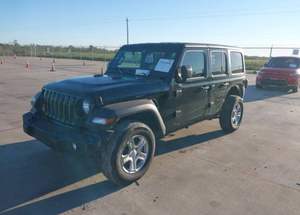 Jeep Wrangler Unlimited Sport S 4x4 2022 (VOITURES D'ACCIDENT À VENDRE) - Product Image 2