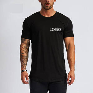 Camiseta Deportiva Elástica de Alta Calidad, Tejido Suave, 95% Algodón, Spandex, Corte Ajustado para Hombre - Product Image 3