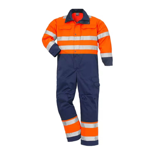 Workwear Coverall Working Overalls for Men Engineer <b>Reflective</b> Work Uniforms Best Quality High Visibility Workwear Uniforms - Product Image 2