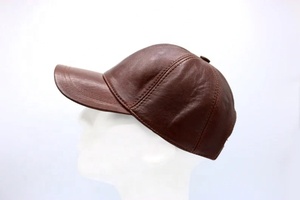 หมวกเบสบอลหนังสำหรับผู้ชายหมวกตาข่ายสำหรับใส่ได้ทั้งชายและ LC-0014 - Product Image 3