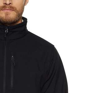 Nueva chaqueta de concha blanda para hombre, chaqueta de concha blanda con logotipo personalizado, impermeable, cortavientos, para hombre - Product Image 3