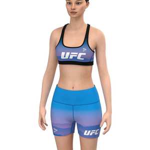 Jersey Azul para Hombre Ufc - Costuras Reforzadas y Acabado Listo para Venta al Por Mayor, Logotipo Personalizado Directo de Fábrica - Product Image 1