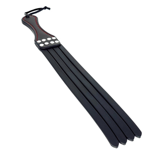 Tawse de Goma de Cuatro Dedos, Flexible, con Puntas Divididas, Duradero, Sensación de Control, Accesorio de Juego - Product Image 2