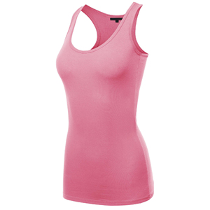 เสื้อกล้ามสตรีผ้าสแปนเด็กซ์ระบายอากาศได้ดีผ้าคอตตอน/เส้นใยไม้ไผ่ขนาดใหญ่พิเศษโลโก้ออกแบบได้ตามต้องการฤดูร้อน - Product Image 3