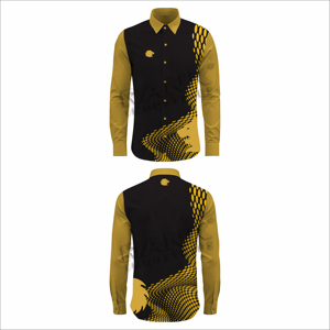 เสื้อเชิ้ตลำลองเข้ารูปสำหรับผู้ชายเสื้อเชิ้ตลำลองคอปกแบบพับลงพร้อมผ้าใส่สบาย - Product Image 5