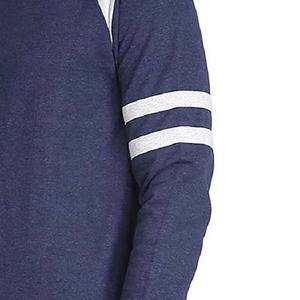 Impresión de soplo de alta calidad al por mayor de algodón pesado con capucha para hombre de gran tamaño con estampado personalizado a rayas para Hombre Sudaderas básicas - Product Image 5