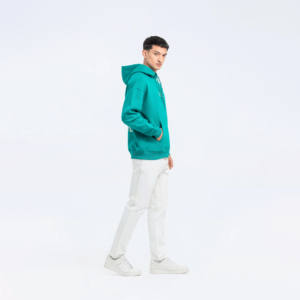 Sérigraphie Sweat à capuche pour homme Street Drop Shoulder Heavyweight Pullover Hoodie Sweat à capuche surdimensionné pour homme Logo personnalisé - Product Image 6