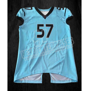 Maillot de football américain personnalisé fabriqué au Pakistan Meilleure vente Maillot grande taille pour homme à manches courtes Design respirant en stock - Product Image 1