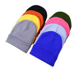 Bonnet tricoté en laine d'hiver avec Logo personnalisé, unisexe, à la mode, 100% - Product Image 4