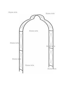 Toile de fond de couleur noir de fer de la plus haute qualité taille et forme personnalisées toile de fond de mariage du fabricant en Inde - Product Image 6
