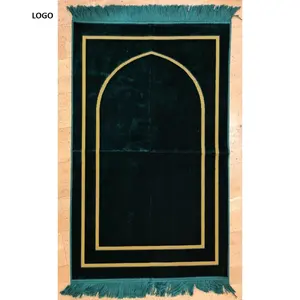 Neues Design faltbare Gebetsmatte samt benutzerdefiniert großhandel islamisches geschenk Gebetsmatten im freien Reisen faltbare Matten zum beten