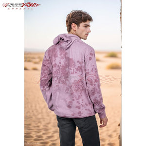 Sudadera con capucha para hombre con estampado de tinte de corbata de moda en estilo pulóver de la colección Basics - Product Image 6