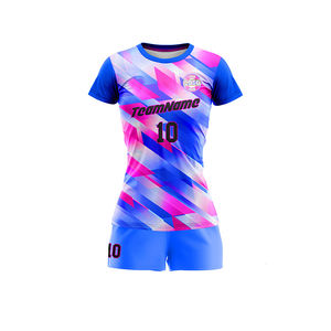 Equipación de Voleibol para Mujer, Jersey Transpirable y Pantalones Cortos de Voleibol Ajustados - Product Image 5