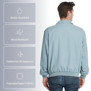 Chaqueta cortavientos Softshell impermeable ligera para hombre para correr senderismo marca personalizada chaqueta de motocicleta llena de algodón - Product Image 2