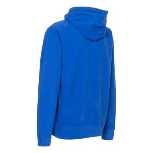 Sudadera con capucha de gran tamaño de algodón 100% de estilo informal para hombre, diseño de otoño en relieve, patrón sólido lavado, bolsillo de canguro largo teñido liso - Product Image 2