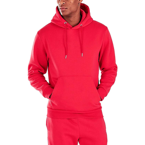 Tenues de survêtement unisexe à logo personnalisé de grande taille à la mode Survêtement à capuche pour hommes Ensemble de deux pièces à motif solide-Personnalisable pour hommes - Product Image 4