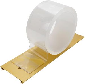 Porte-plaque de nom en laiton traditionnel, montage mural, plaques de porte de bureau, fabricant OEM, finition antique plaquée or - Product Image 5