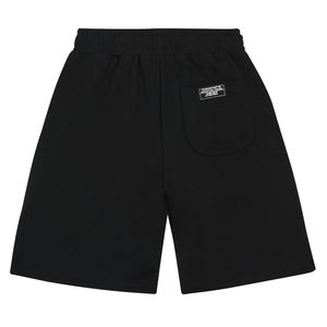 Short de survêtement vintage à appliques pour hommes avec cordon de serrage épais Streetwear d'été décontracté bord coupé lavage à l'acide transfert de chaleur écologique - Product Image 6