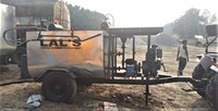 Pulvérisateur de bitum/émulsion monté sur chariot, distributeur de distribution d'asphalte, pression pour l'entretien de la route