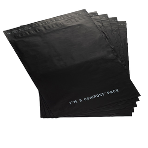 Sacs postaux compostables durables avec impression personnalisée en PLA PBAT et amidon de maïs pour solutions d'emballage écologiques - Product Image 2