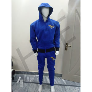 Survêtement tendance Survêtement en molleton de coton personnalisé Sweat à capuche unisexe - Product Image 1