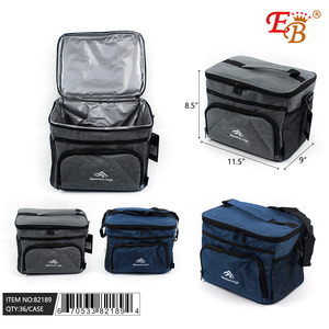 เป็นมิตรกับสิ่งแวดล้อม11.5 "X9" ถุงอาหารกลางวันฉนวน X8.5 "โพลีเอสเตอร์ทนทานพกพาได้สำหรับปิกนิกและใช้งานกลางแจ้ง24ชิ้น /cs - Product Image 1