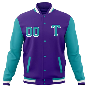 Chaqueta Varsity Letterman hecha a medida para hombre, ropa de invierno con cuello levantado, Fabricante Mayorista de Pakistán - Product Image 2