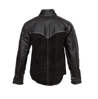 Veste de soudage en cuir de vachette de haute qualité pour hommes et femmes avec motif printemps vêtements de sécurité