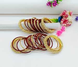 Hot Sale Ladies Luxury Bangles Sets for Bridal 2024 Latest Fashion Women's Churiya Bangles Sets for <b>Wedding</b> Party & EID <b>Gifts</b> - Product Image 2
