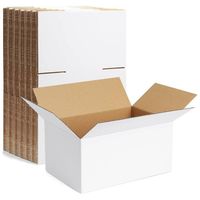 CAJA CORRUGADA BLANCA