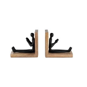 High Quality Vintage Style Bookends Natural <b>Wooden</b> <b>Table</b> <b>Top</b> Accents for Home Use Direct Factory Supply Reasonable Cost - Product Image 3