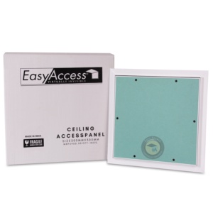 Trappe d'accès cachée de porte de piège de plafond de gypse avec le cadre en métal Installation facile pour le panneau d'accès de panneau de gypse de maison et de bureau - Product Image 1