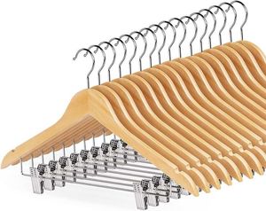 ASSISTANCE USERS COAT HOT SELLING WHOLESALE WOODEN <b>HANGERS</b> for Displaying Clothes Bags in Wardrobe or Bathroom - Product Image 2