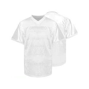 เสื้อเจอร์ซีย์ฟุตบอลสำหรับผู้ชายเสื้อกีฬาผ้าตาข่ายแบบอเมริกันออกแบบได้ตามต้องการ - Product Image 5
